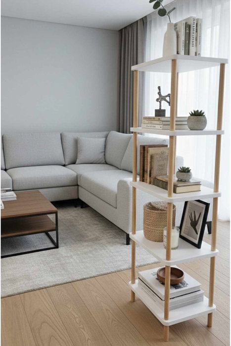 Hanah Home Estantería Blanca Pk261